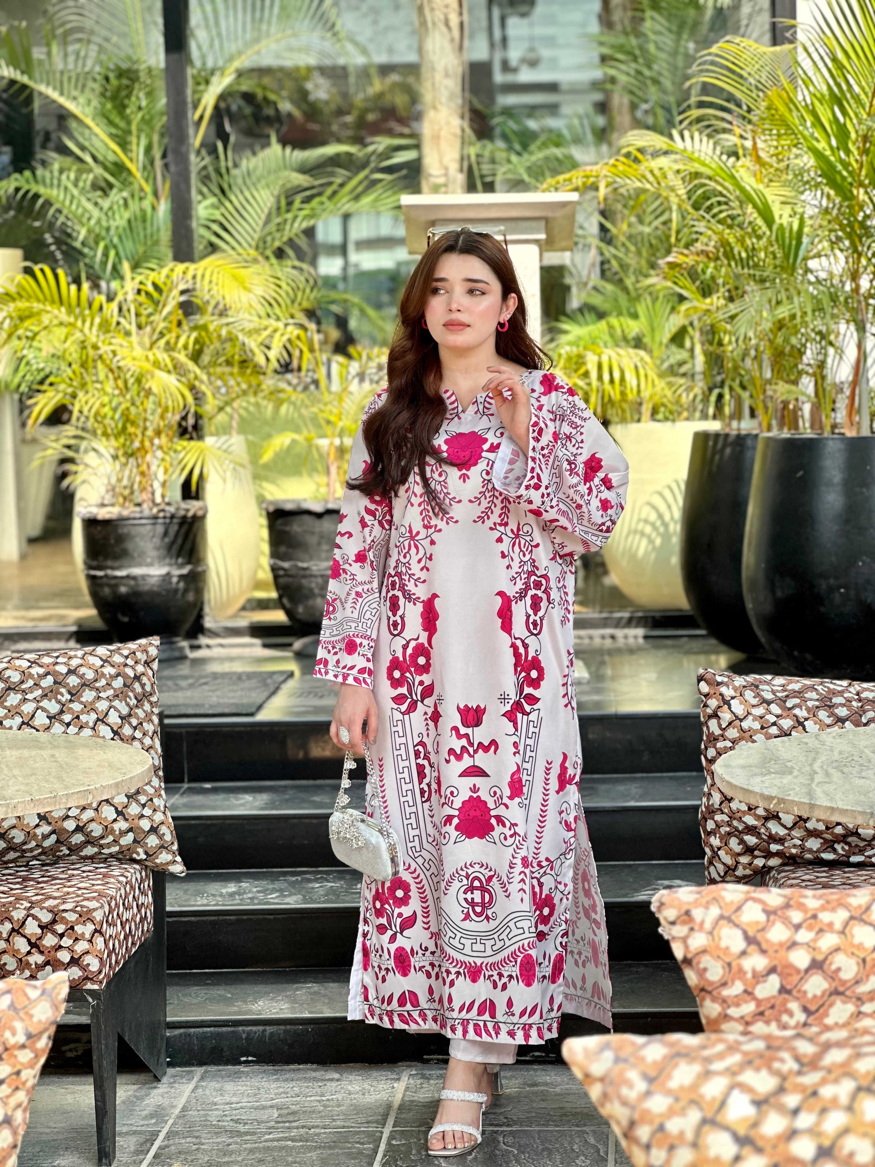 Aneela kaftaan-2pc