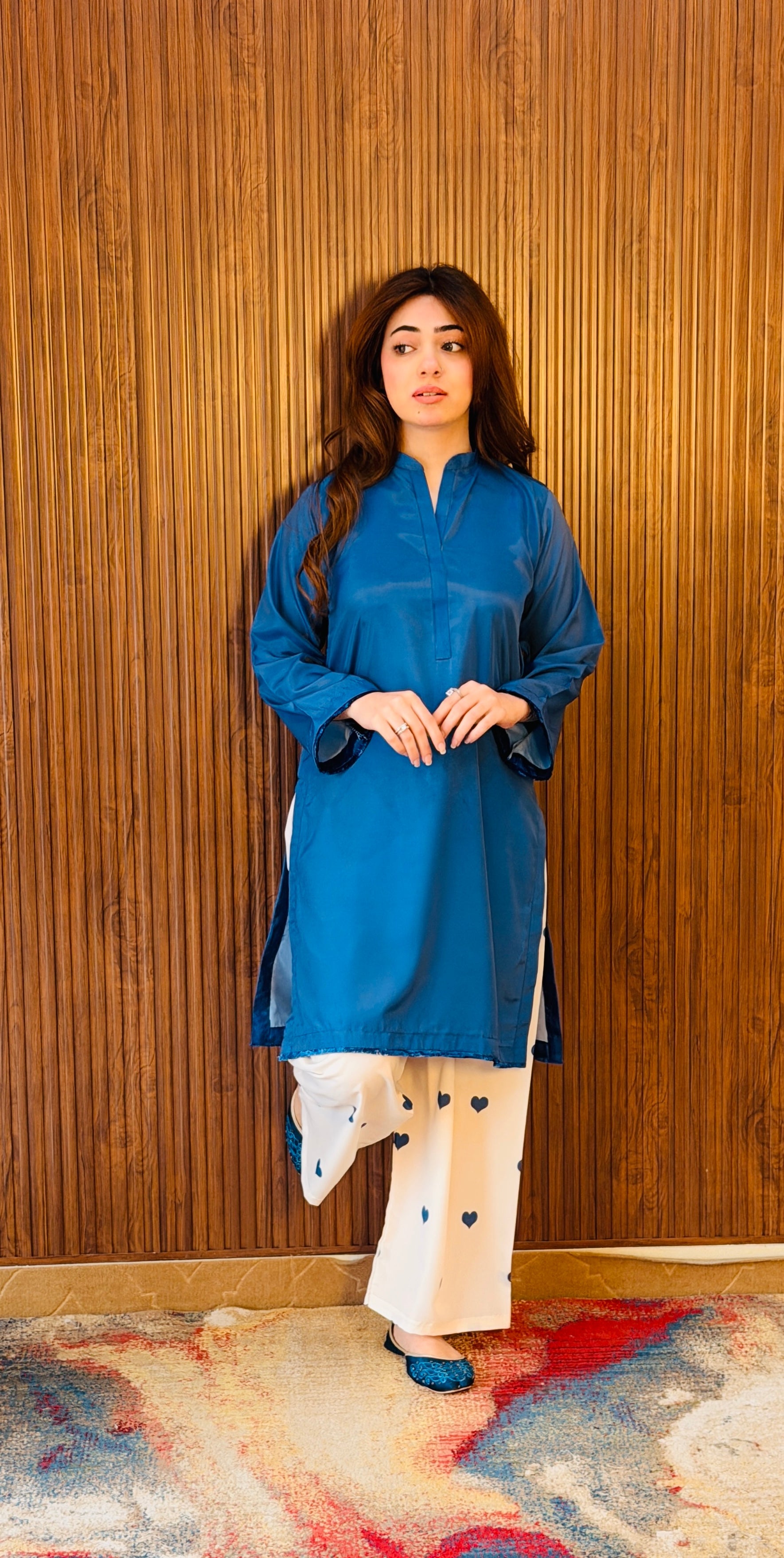 Aleesa-blue 2 pc