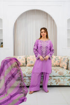 Zeeniya- Embroidered 3pc