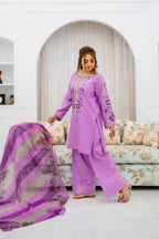 Zeeniya- Embroidered 3pc