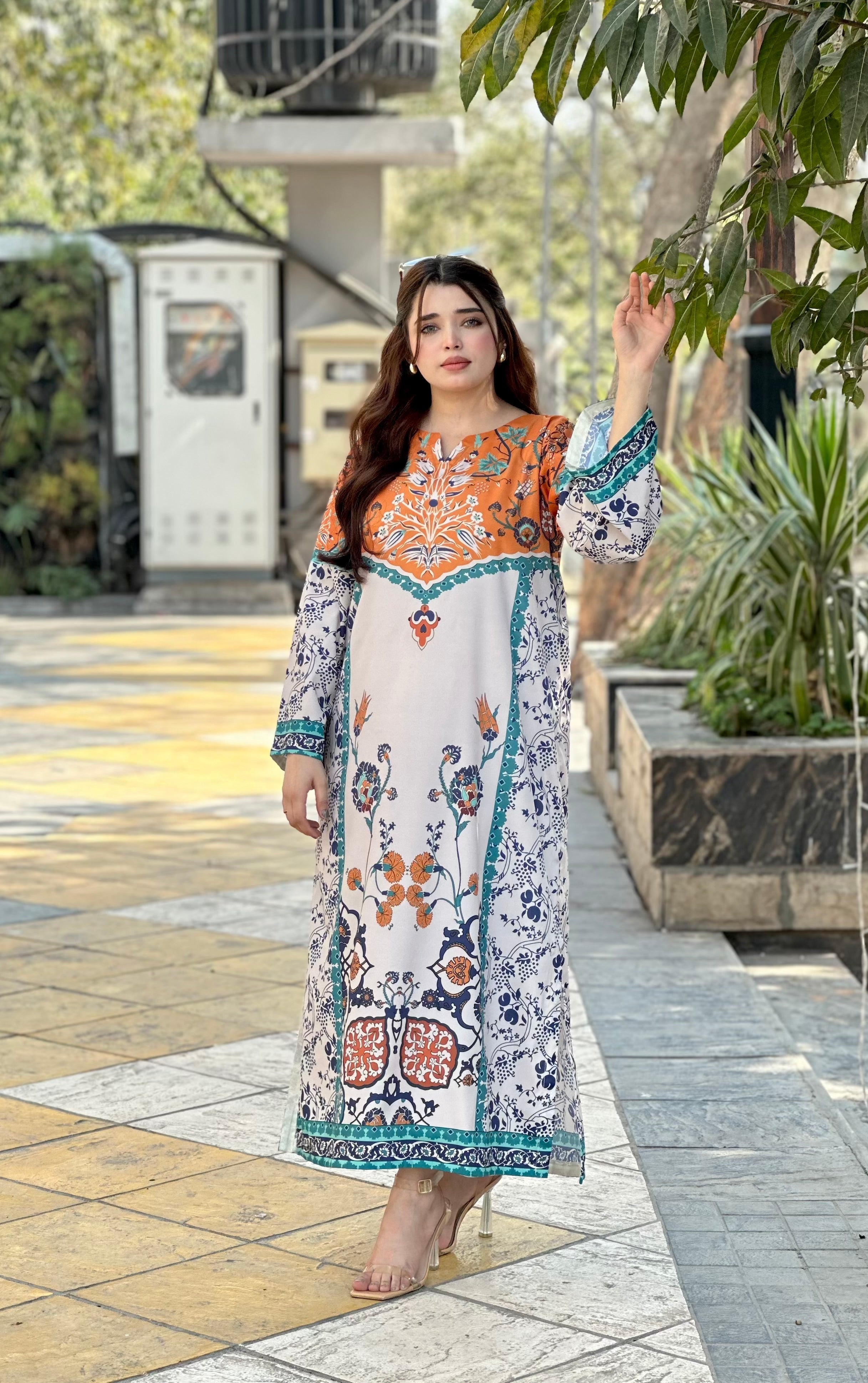 Amber kaftaan-2pc
