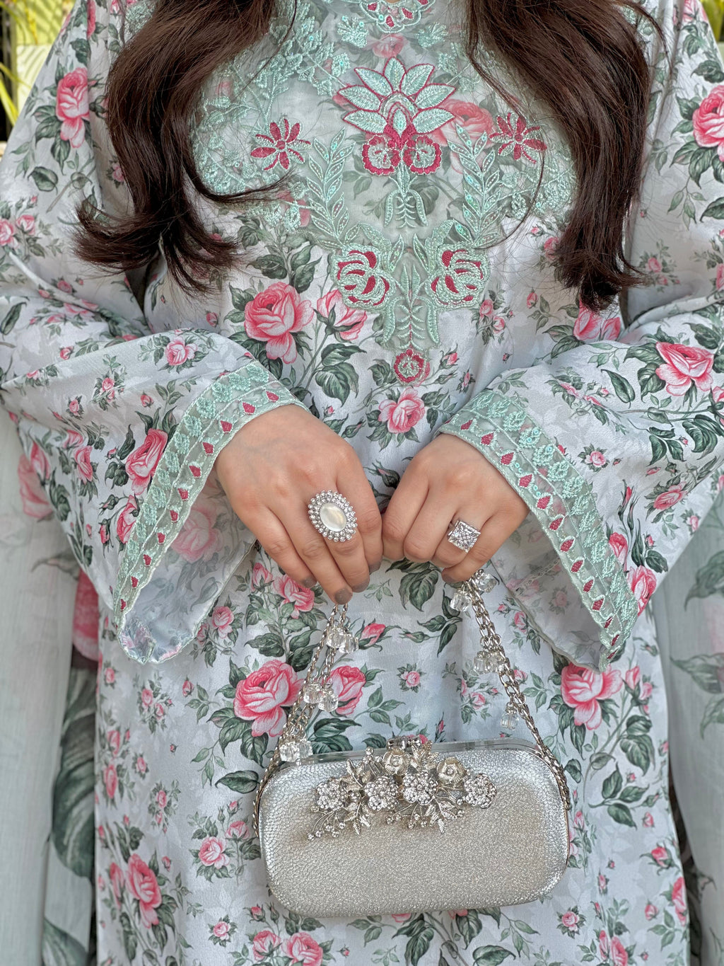 Zarmeena embroided kaftaan-3pc