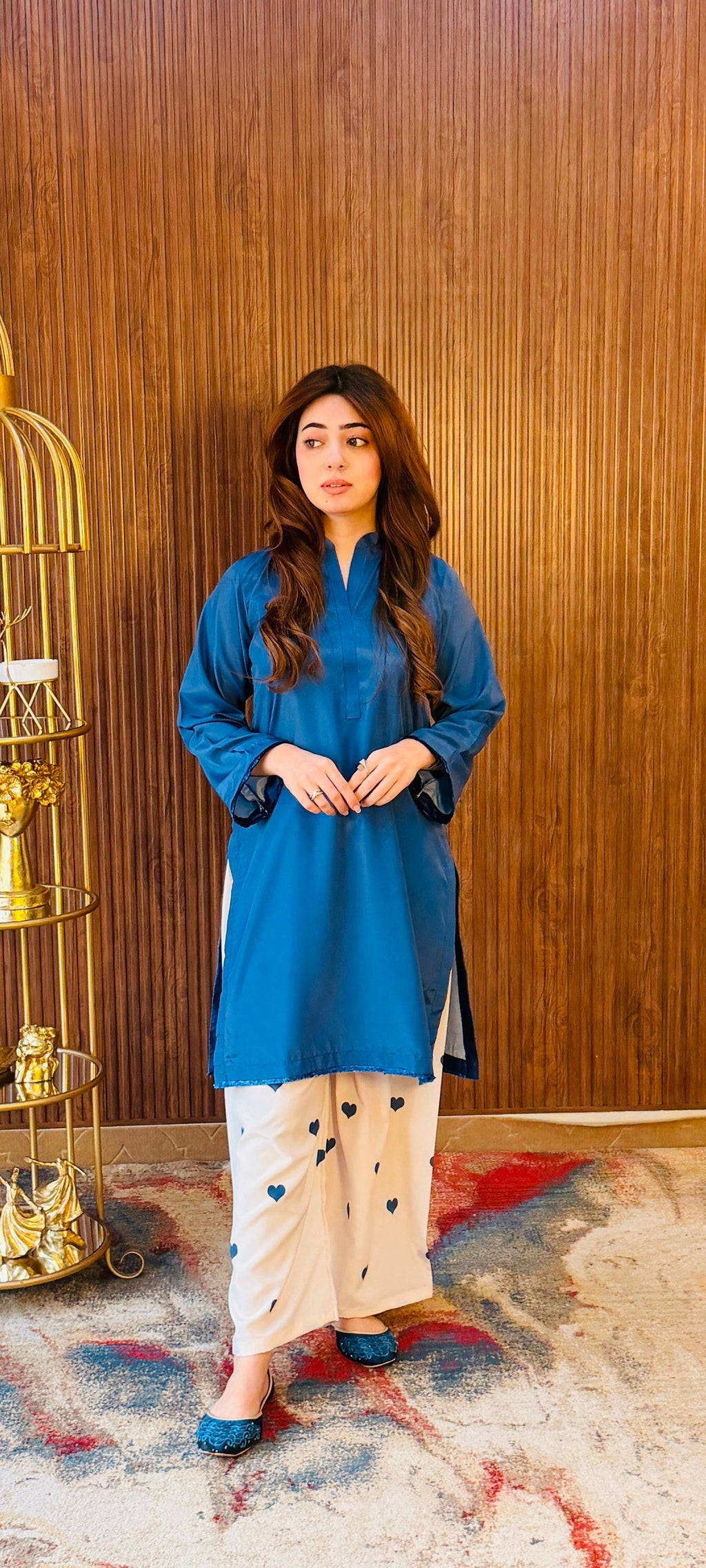 Aleesa-blue 2 pc