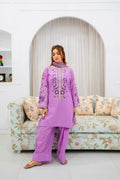 Zeeniya- Embroidered 3pc